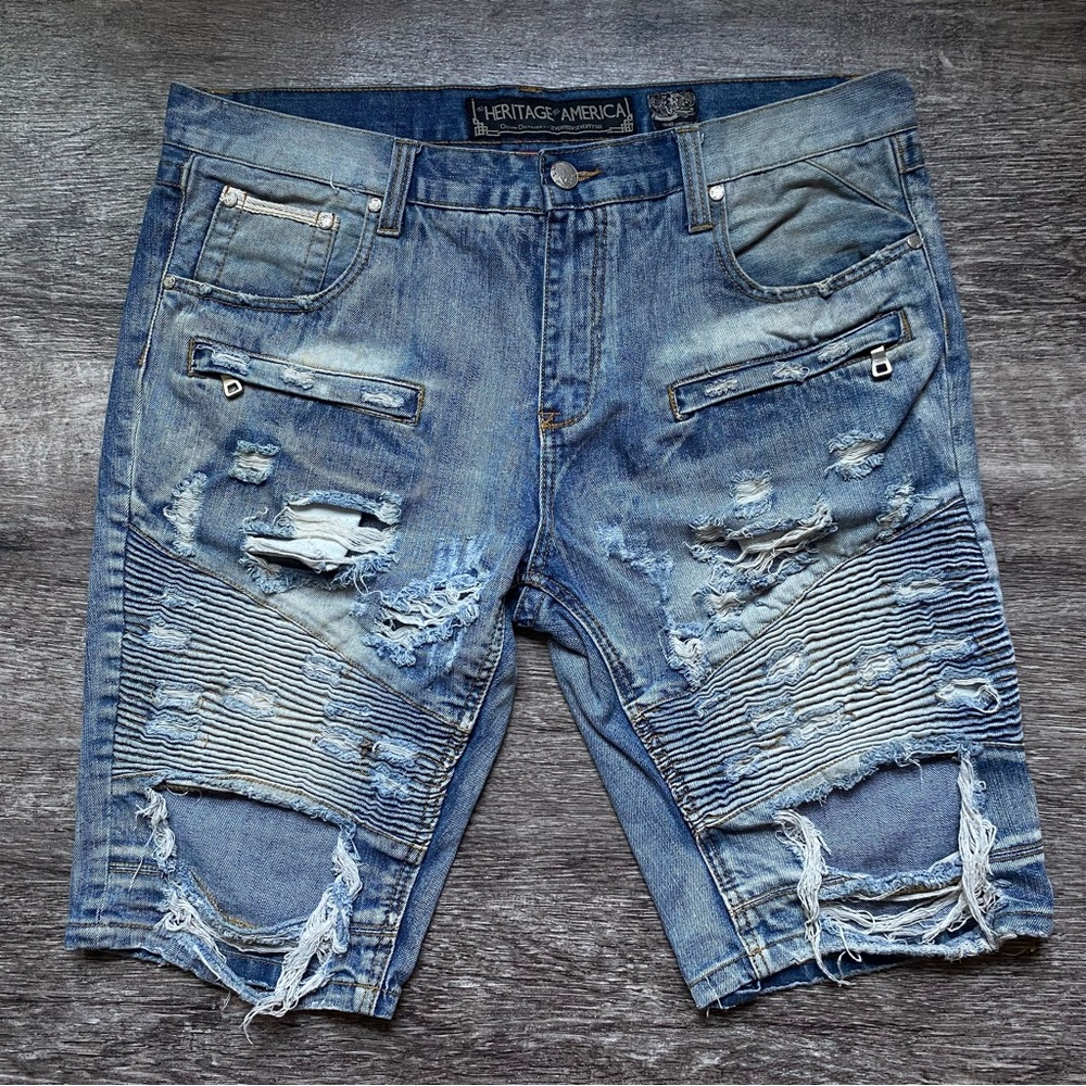 Men’s Heritage America Jean Shorts W40